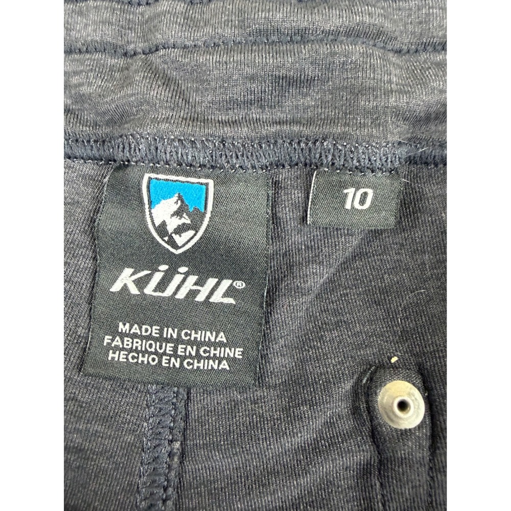 Kuhl Mova Shorts Womens 10 Black Heather Stretch Hiking Active Outdoor 6314 - Picture 3 of 4